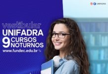 Inscrições continuam abertas para o Vestibular de Inverno da Unifadra Dracena