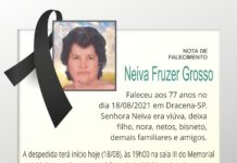 Falecimentos 19/08/21