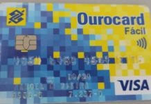 Cartão Bancário foi encontrado e está guardado