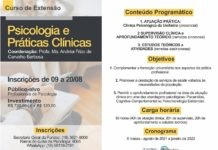 Unifadra oferece o curso de extensão Psicologia e Práticas Clínicas