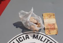 SEM TRÉGUA PARA O CRIME: Polícia Militar prende homem por Tráfico de Drogas em Dracena