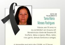 Falecimentos 23/08/21