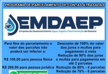 EMDAEP registra quedas de energia na região de reservatórios