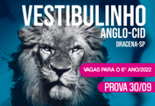 Inscrições abertas para o Vestibulinho do Colégio Anglo-CID
