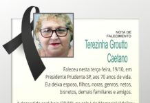 Falecimentos 20/10/21