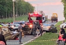 Acidente grave na vicinal que liga Adamantina e Mariápolis deixa três mortos