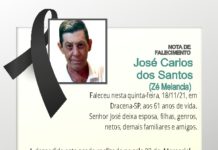 Falecimentos 18/11/21