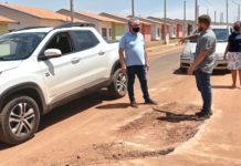 Presidente da EMDAEP acompanha obras no Conjunto Florindo Tabacchi