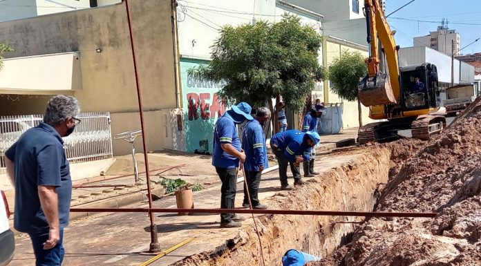 Nova rede resolverá problemas de entupimentos na Avenida Expedicionários