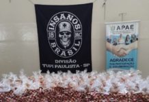 Insanos Moto Clube faz doação de Panetones para a APAE de Dracena