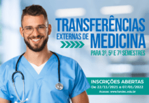 Medicina: Unifadra Dracena abre inscrições para transferência por análise de currículo