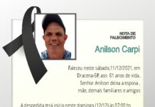 Falecimentos 12/12/21