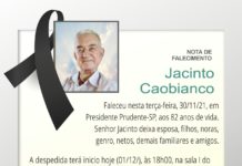 Falecimento 01/12/21