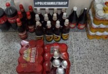 Polícia Militar prende pessoas que praticavam assalto em Lanchonete destruída por incêndio