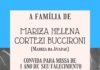 Convite para Missa de um ano de falecimento