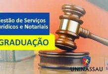 Oportunidade de emprego – Prepare-se na Faculdade Uninassau em Gestão de Serviços Jurídicos e Notariais