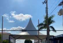 Saúde de Dracena reinstala Tenda em frente ao CEMAC para atender o público
