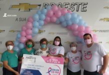PROESTE Veículos entrega cheque arrecadado com promoção para a AVAPAC de Dracena