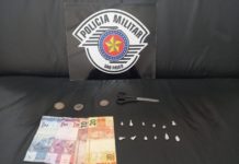 Polícia Militar Rádio Patrulha de Motos apreende adolescente por Tráfico de Drogas em Dracena