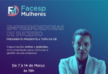 Programa FACESP mulheres empreendedoras tem início segunda-feira