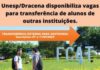 Vagas para Transferência Externa – Zootecnia FCAT/UNESP