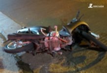 Motociclista fica ferido em acidente no Bairro Metrópole em Dracena