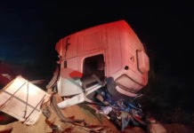 Motorista morre em grave acidente com caminhão placas de Dracena