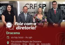 Diretoria do CRF-SP estará em Dracena na próxima terça-feira