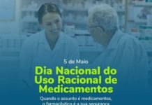 Hoje é comemorado o Dia Nacional do Uso Racional de Medicamentos
