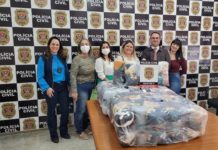 Polícia Civil faz doação de cobertores para os Fundos Sociais da região de Dracena