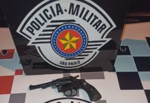 Polícia Militar apreende arma de fogo em Dracena