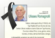 Falecimentos 01/06/22