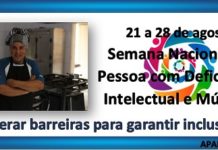 Semana Nacional da Pessoa com Deficiência Intelectual e Múltipla