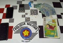 Polícia Militar prende homem por Tráfico de Drogas em Tupi Paulista