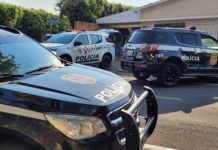 Operação conjunta das Polícias Civil e Militar cumpre mandado de buscas em Dracena