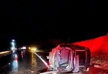 Capotamento deixa morador de Dracena ferido na SP-294 em Flórida Paulista