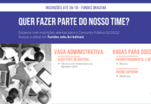 Fundec abre concurso público para contratações