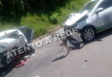 Dracenense fica ferida em acidente na BR-376 no estado do Paraná