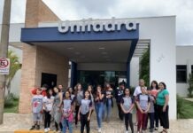 Alunos do ensino fundamental visitam a Unifadra em atividade de disciplina eletiva do Isac