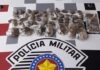 Polícia Militar apreende Drogas em córrego de Dracena