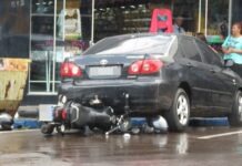 Acidente na Presidente Roosevelt em Dracena deixa duas pessoas feridas