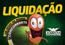 JORROVI: Liquidação “Um Bicho na Goiaba do Concorrente”