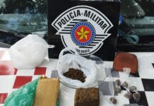 Polícia Militar faz apreensão de Drogas no Bairro Santa Clara em Dracena