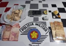 Polícia Militar prende casal por Tráfico de Drogas e associação em Panorama