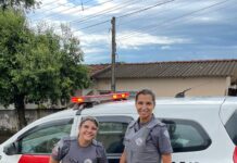 Policiais Militares visitam fã no dia do aniversário