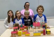 Alunos do Anglo-CID confeccionam maquetes sobre a cidade