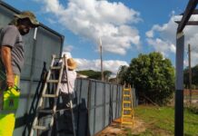 D.E.R. age rápido após matéria do Site JZ e TOP TV e coloca Tapume no antigo prédio da Polícia Rodoviária