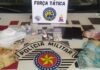 Polícia Militar prende três pessoas por Tráfico de Drogas em Dracena, houve perseguição