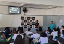 Polícia Civil realiza palestra sobre prevenção as Drogas para alunos do 9º ano de Escola Estadual de Dracena