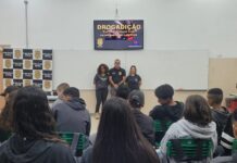 Polícia Civil promove cosncientização sobre malefícios do uso de Droga para alunos da rede estadual em Santa Mercedes